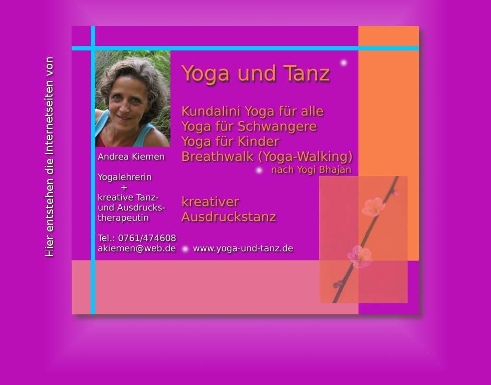 Startseite von Andrea Kiemen